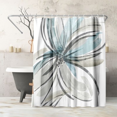 Americanflat 71" x 74" Shower Curtain, May Poem I by PI Creative Art