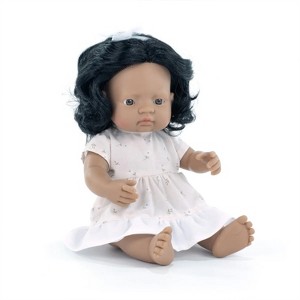 Miniland My Friends & Me Baby Doll, Latina Girl, 15", Boxed - 1 of 4