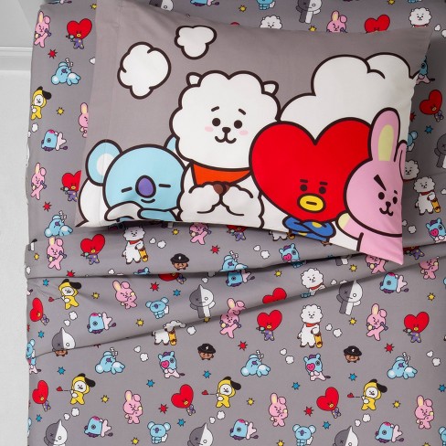 Twin Line Friends Bt21 Sheet Set Target