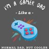 Adult Design By Humans Gamer Dad Like A Normal Dad, But Cooler By KaiHamilton Sweatshirt - 2 of 2