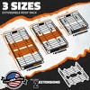 Mockins 84"x39"x6" Rustproof Extendable Roof Rack | Three Length Options - 40/63/84" - 2 of 4