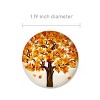 Wrapables Crystal Glass Magnets, Refrigerator Magnets for Office Whiteboards, Cabinets, Lockers (Set of 12), Tree Love - 2 of 4