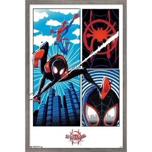 Trends International Spider-Man: Into the Spider-Verse-Panel Framed Wall Poster Prints - 1 of 4