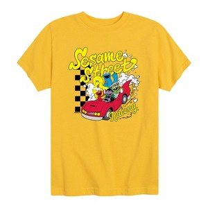 Boys' - Sesame Street - SS Racing Short Sleeve Graphic T-Shirt - 1 of 4
