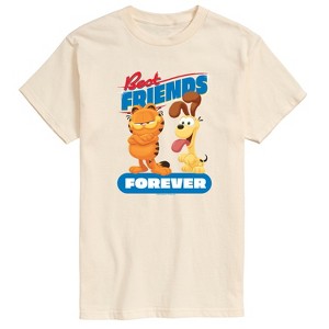 Men's - Garfield - Best Friends Forever Short Sleeve Graphic T-Shirt - 1 of 4