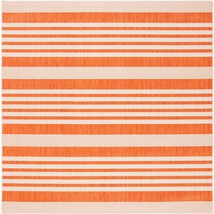 Courtyard CY6062 UV & Stain Resistant Non-Shedding Power Loomed Indoor/Outdoor Rugs - Safavieh - 1 of 4