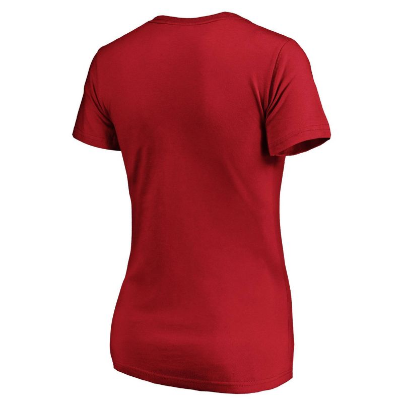 NFL San Francisco 49ers Women's Plus Size Short Sleeve V-Neck T-Shirt, 2 of 4