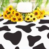 Blue Panda 3-Pack Farm Cow Print Disposable Plastic Tablecloth Table Cloth 54"x108" Party Supplies - 2 of 4