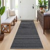Modern Washable Area Rug for Living Room, Soft Floor Rug with Non Slip Backing, Low Pile Stain Resistant Bedside Carpet for Dorm - 4 of 4