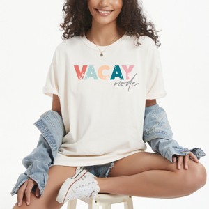 Simply Sage Market Vacay Mode Colorful Garment Dyed Tee - 1 of 4