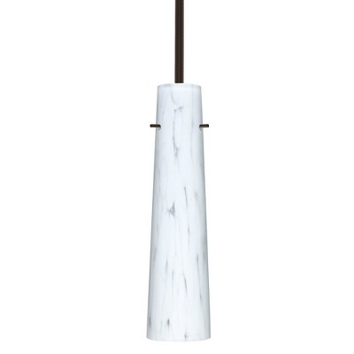 Besa Lighting Camino 1 - Light Pendant in  Bronze