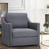 EROMMY Accent Chair,Linen Fabric Armchair - 3 of 4