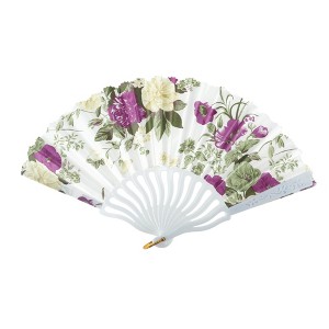 Unique Bargains Floral Folding Fan 1 Pc - 1 of 4