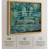 Art Remedy Monet - Water lilies and Japanese Bridge Blue Monet Art Prints Framed - 3 of 4