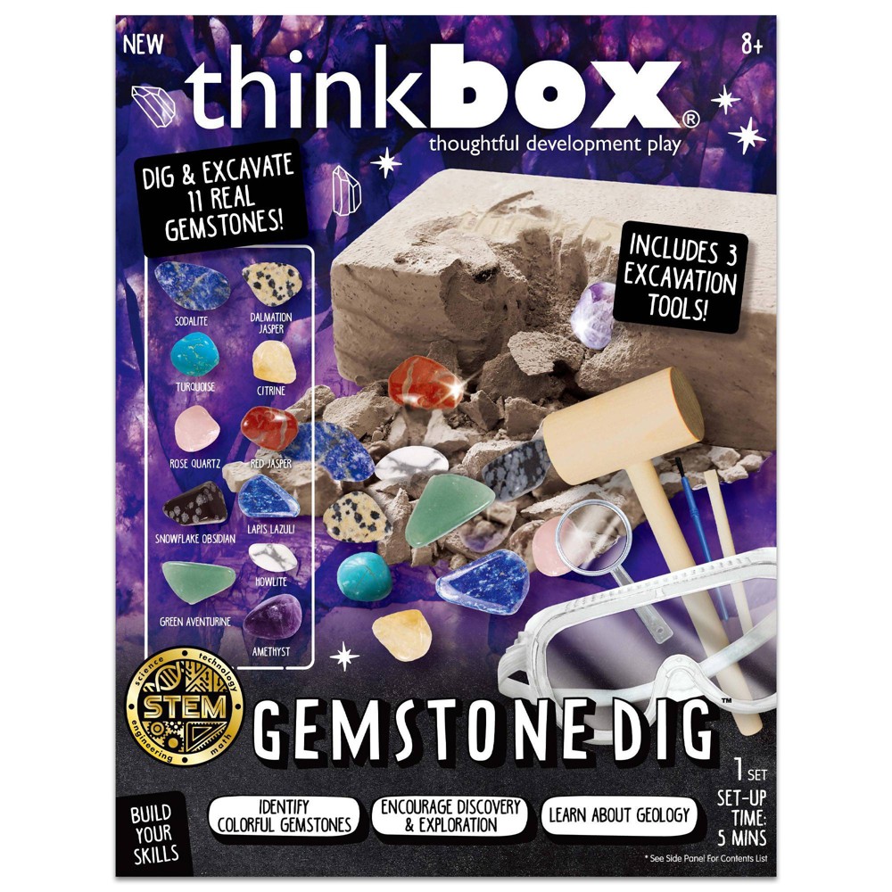 Photos - Educational Toy Think Box Gemstone Dig