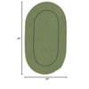 Colonial Mills Lifestyle Accent Border Moss Green 5x7 - 4 of 4