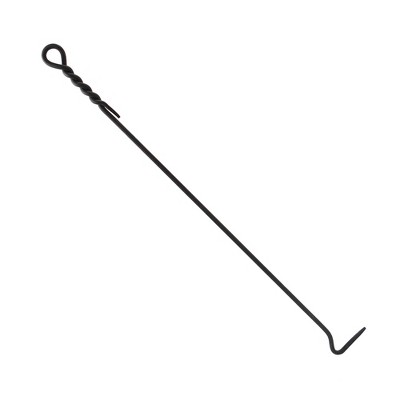 Lid Lifter/ Fire Poker, Wrought Iron 