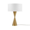 Ink+Ivy 15"x22.75" Elixir Gold Hourglass Metal Warm Soft Elegant (Includes LED Light Bulb) Table Lamp: UL Listed, Iron Base - 3 of 4