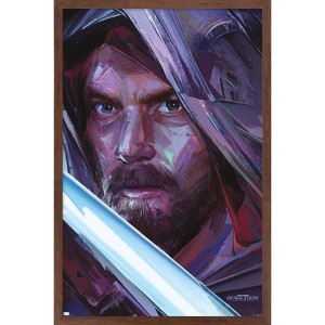 Trends International Star Wars: Obi-Wan Kenobi - Obi-Wan Portrait Framed Wall Poster Prints - 1 of 4