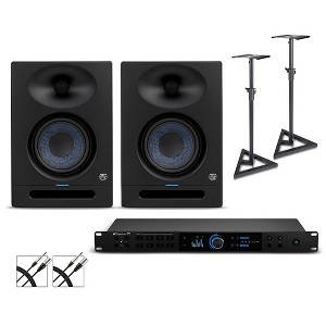 PreSonus Quantum HD8 Audio Interface with Eris Pro 2nd Gen Studio Monitor Pair (Stands & Cables Included) Pro8 - 1 of 4