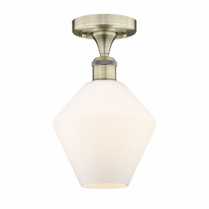 Cindyrella - 1 Light Semi-Flush Mount In Nautiical Style-11.25 Inches Tall and 8 Inches Wide - 1 of 1