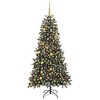 vidaXL Artificial Christmas Tree with Stand Green 114 x 114 x 210 cm - 3 of 4
