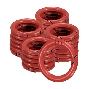 Unique Bargains Metal Spring O Rings Zinc Alloy Durable Multipurpose Lightweight Buckle 5/8 Inch - 1 of 4