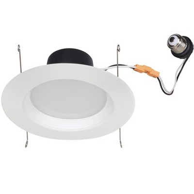 Sea Gull Traverse LED Insert 1 Light White Recessed Fixture 14761SC