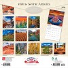 BrownTrout Arizona Wild and Scenic 2026 12"x24" Hanging Square Wall Calendar Plastic-Free - 2 of 4