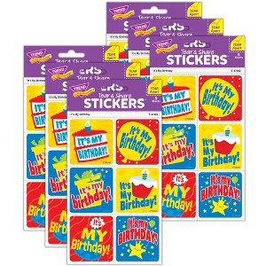 TREND It's My Birthday Tear & Share Stickers®, 30 Per Pack, 6 Packs - 1 of 4