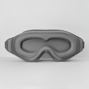 ChicFurnit Eye Mask 3D Deep Contoured Zero Pressure Sleep Eye Mask for Living Room Comfort and Travel Rest, Gray, 3.9"*9.6"*0.67" - 1 of 4