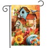 Briarwood Lane Fall Garden Flag 12x18 For Outdoor Fall Floral Birdhouses For Fall Garden Flag Flags For Outside - 2 of 4