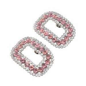 Unique Bargains Square with Detachable Clip Shoe Accessories 2 Pcs - 1 of 4