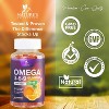 Omega 3 6 9 Vegan Gummies - Triple Strength Omega 3 Supplement Gummy - Essential Oil 369 Heart Support and Brain Support for Women, Men - 60 Gummies - 3 of 4