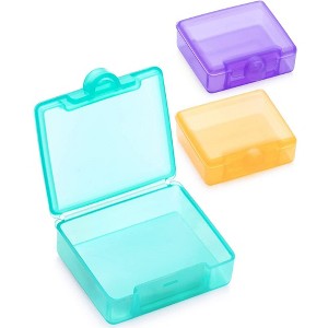 Sukuos Small Pill Box 3pcs, Cute Travel Pill Case Portable Pocket Purse - 1 of 4