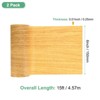 Unique Bargains Self Adhesive Wood Grain Design Durable Easy to Apply Repair Tape - 3 of 4