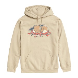 Men's - Pokémon - Eevee Graphic Fleece Pullover Hoodie - 1 of 3