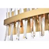 Elegant Lighting Serephina 30 inch crystal bath sconce in satin gold - 4 of 4