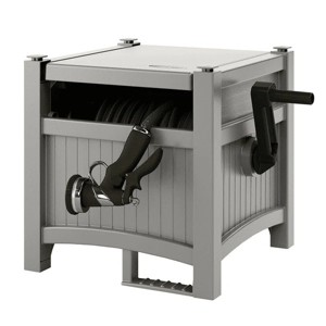 100 ft. Hose Hideaway Hose Reel, Gray - 1 of 4