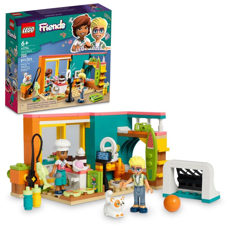 LEGO Friends Leo&#39;s Room Baking Themed Playset with Pet 41754, 1 of 8
