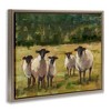 Stupell Industries Flock of Sheep Painting Floating Frame Canvas Art - 2 of 4