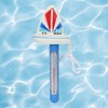 Swimline HydroTools Sail Boat Thermometer for Swimming Pools or Spas 9.5" - Blue/White - 2 of 4