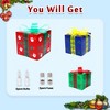Garvee 3PACK Lighted Gift Boxes Decorations-Outdoor Christmas Decorations-Lighted Gift Boxes Decorations - 2 of 4