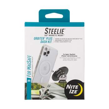 Nite Ize Steelie Orbiter Plus Dash Mount Kit - Magnetic Cell Phone Holder for Car Dashboard