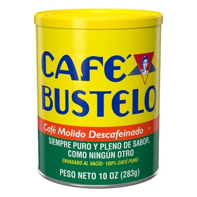 Café Bustelo Medium Roast Ground Coffee - Decaf - 10oz