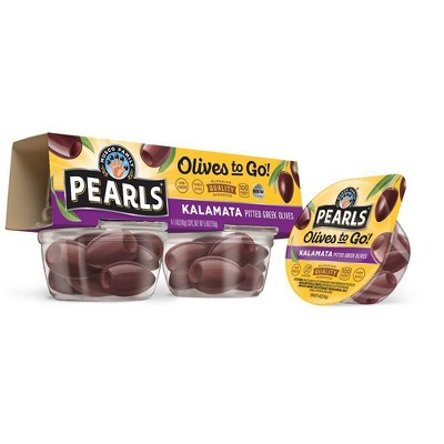 Pearls Kalamata Olives to Go - 4ct