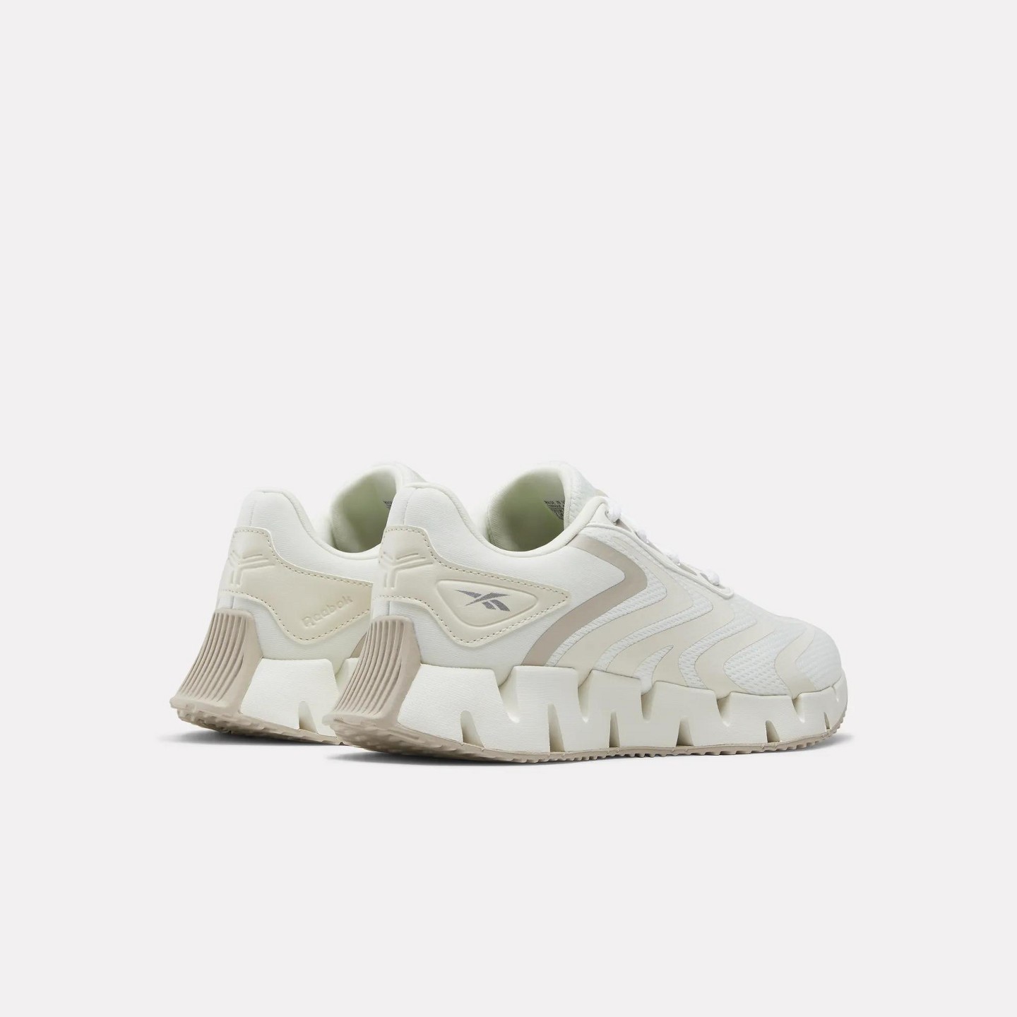 Обувь Reebok Zig Rise Size 7 Chalk/Alabaster/Mineral Grey, цвет: Серый — фото 3