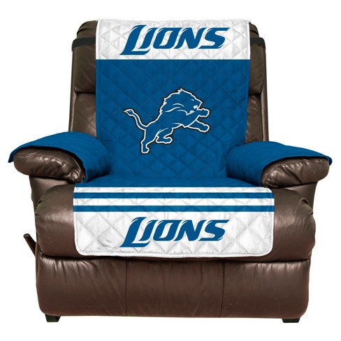 Detroit Lions Blue Sofa Protector