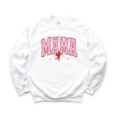 Simply Sage Market Women's Graphic Sweatshirt Cupid's Favorite Mama
