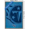Trends International NFL Tennessee Titans - Logo 25 Framed Wall Poster Prints - 3 of 4